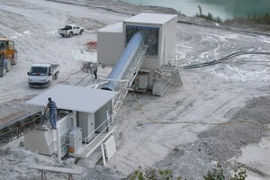  9	Mobile washing plant at the place of quarrying (Lägerdorf) 