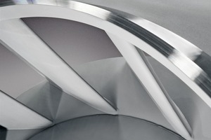  2 Profiled impeller blades 