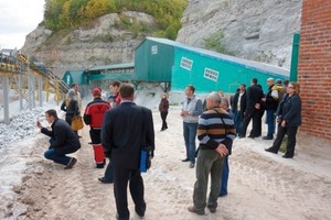  3	Scientific field trip: gypsum production near the banks of the Volga  