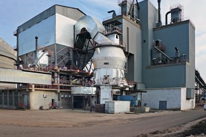  A Loesche mill type LM 56.3+3 CS in a cement plant in Settat/Morocco 