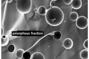  SEM photomicrograph of GBFS: normal porous GBFS 