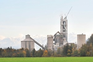  1	Centrepiece of the modernized cement production plant  