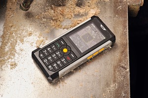  1 Dusty working conditions: No problem for the Cat S50 