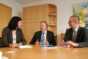  The editorial team of ZKG INTERNATIONAL met with Dr Detlev Rose, the Chairman of the Board of Polysius AG 