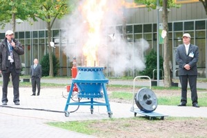  1	Dust explosion in the fairground 