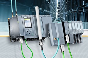  With especially compact access points and client module, Siemens is expanding the applications of industrial wireless LAN in cabinets and in equipment at the field level 