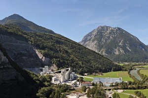  1 The lime works in Golling/Austria 