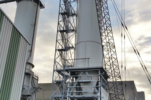  2 In addition to the large-capacity silo Silobau Thorwesten also delivers steel constructions and subsystems to Rheinkalk 