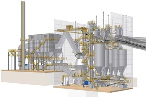  Cement grinding plant 