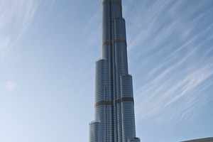  Der Burj Khalifa ­wurde mit NCC-­Zement gebaut 