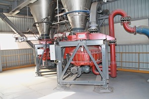 8 Pfister rotor weighfeeders for coal dosing 