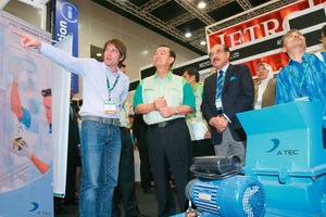  Malaysian Minister of Energy &amp; Green Technology &amp; Water visited A TEC’s booth 