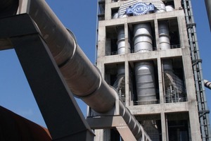  13	Dopol preheater at Cosevco Cement (Polysius) 