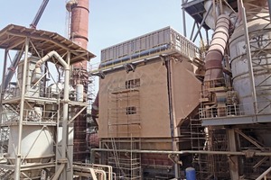  6 Muscat cement plant installed a gas quenching system together with a new bag filter 