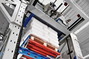  2 The Beumer paletpac produces stable, precisely dimensioned and therefore space-saving stacks of bags 