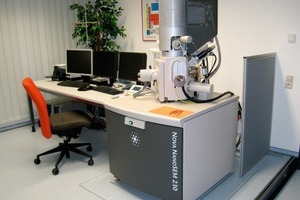  1	FE-SEM: Nova NanoSEM 230 installed at the SEM laboratory  