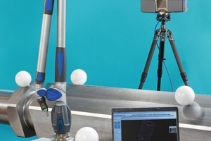  3	Scan arm and 3D scanner  