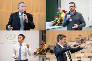  <div class="bildtext_en">3 Invited speakers, Prof. Gwenn Le Saout (top left), Prof. Jason Ideker (top right), Prof. Xiang-Ming Kong (bottom right) and Prof. van Balen (bottom right)</div> 