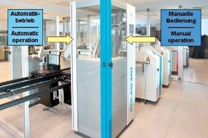 POLAB® ART capsule receiver with automatic operation and manual operation sides