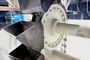 After rebuild the bucket-elevator is equipped with 151 buckets