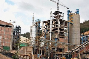 The Tequendama cement plant near Suesca/Colombia