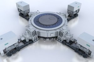 Modular drive for vertical roller mills