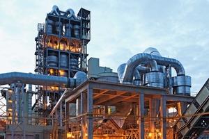 1 The plant in Tula ­increases the cement capacity to 5 million t/a