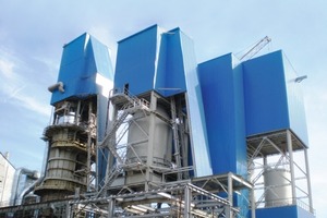 Twin shaft vertical lime kiln model Cim-TD