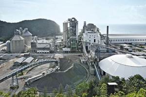Banda Aceh cement factory in Indonesia