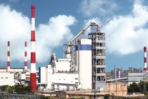 Sterlitamak cement plant in Russia