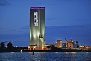 Cementia cement terminal in Malmö