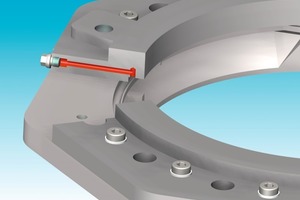 3 Scavenging air bore at the front side