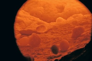 4 Clinker pellets ­during the burning