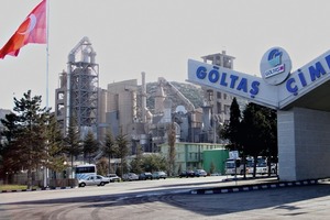 The cement plant of Göltas Cimento A.S. in Isparta