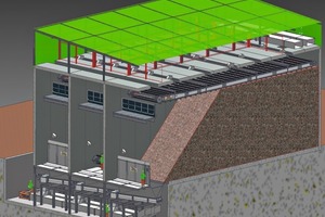 3 Section view of a filled BEF-System