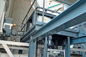 3 To avoid costly conveyor systems, the material passes through the plant from top to bottom and uses gravity as a conveying method