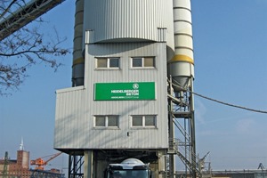 1 The concrete works of the Heidelberg­Cement Group in Karlsruhe