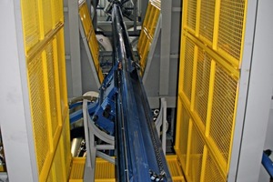 5 The shaft for the ­quicklift is in the ­middle of the tower