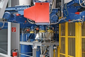 6 Dosing and weighing of the raw materials are performed by screw feeders and dry material weighing scales (container scales)