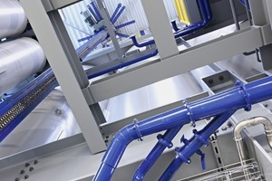 2 The steel structure of the mixing tower