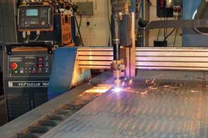 4 The components are cut to size as specified in the drawings with HiFocus technology