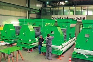 2 Manufacturing in series of the WeighTUBE® in Beckum/Germany