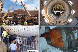 5 Installation of new kiln section