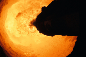 PYROJET® burner in operation