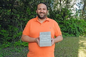 Dr. Mohsen Ben Haha from HTC is delighted about the award from CIC for the new BCT binder