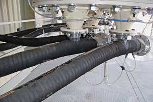 A typical installation using Scirocco hoses
