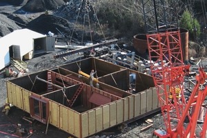 8 Pre-assembly of the clean-gas plenum