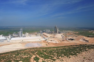 White cement plant in Algeria