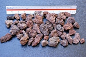 Volcanic rocks – lapilli