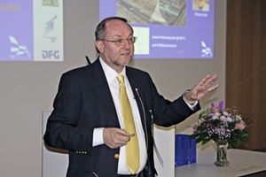 1 Prof. Dr. Johann Plank gave the introduction to the symposium